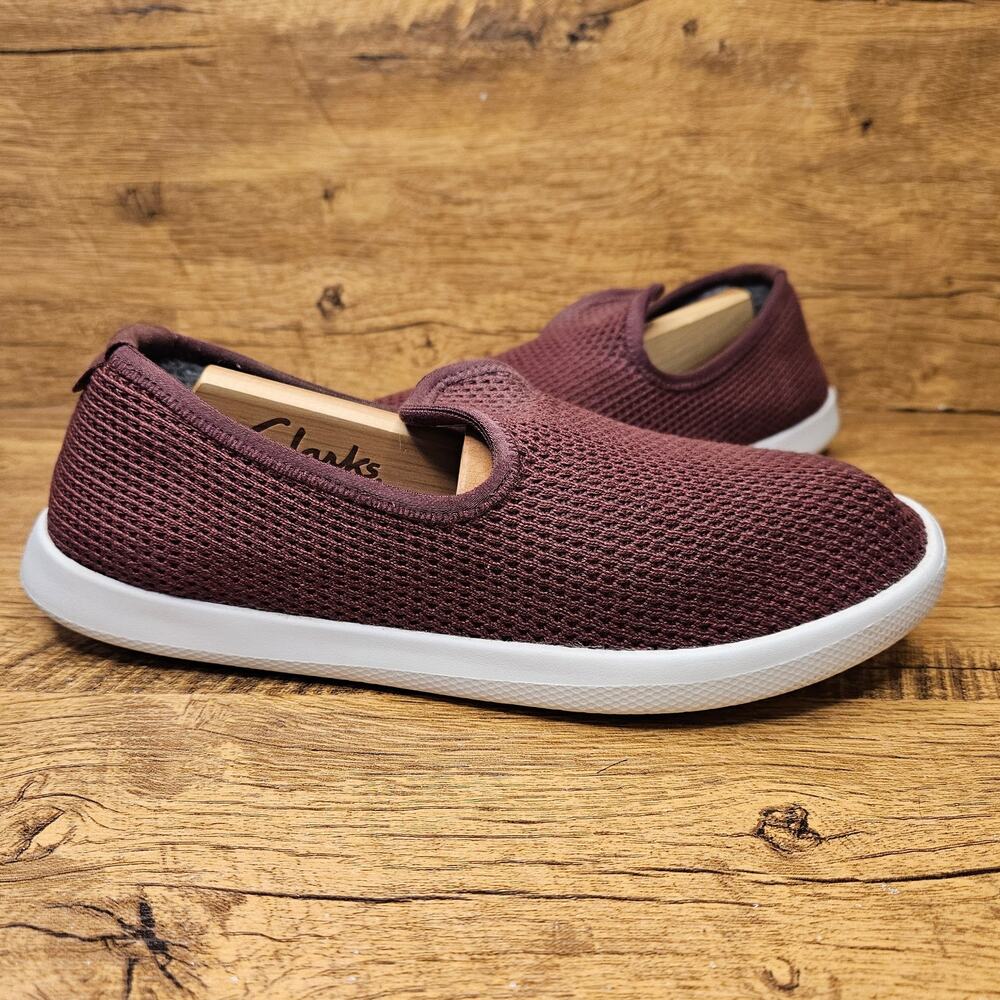 Allbirds Tree Loungers Wool knit red slip on loafers sneakers size 6 womens